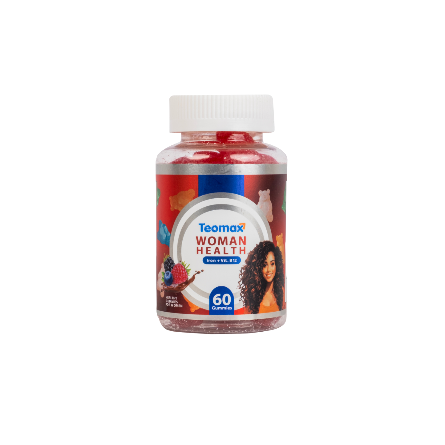 ♀️Teomax Woman Health Gummies (60 Gummies)تيوماكس - وومان هيلث - 60 قطعه