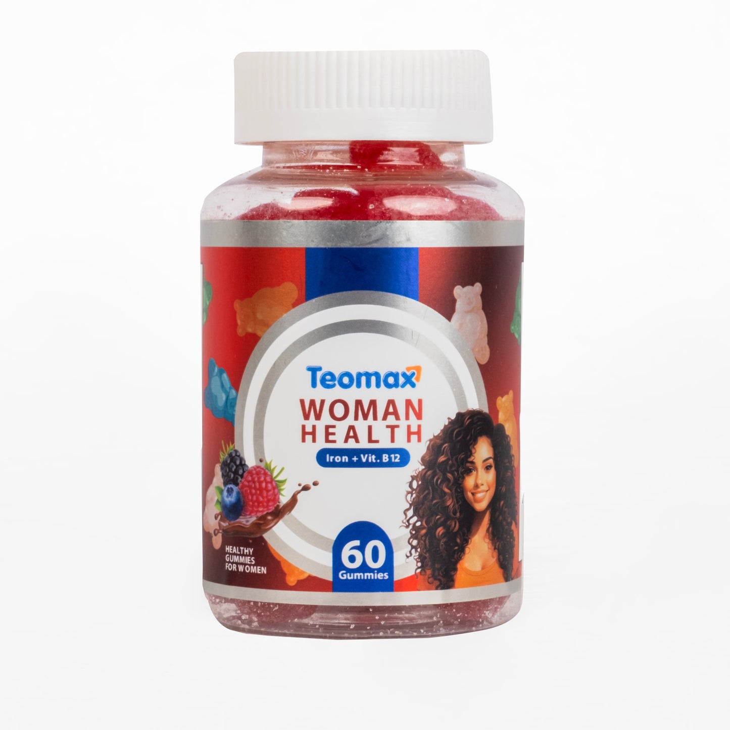 ♀️Teomax Woman Health Gummies (60 Gummies)تيوماكس - وومان هيلث - 60 قطعه