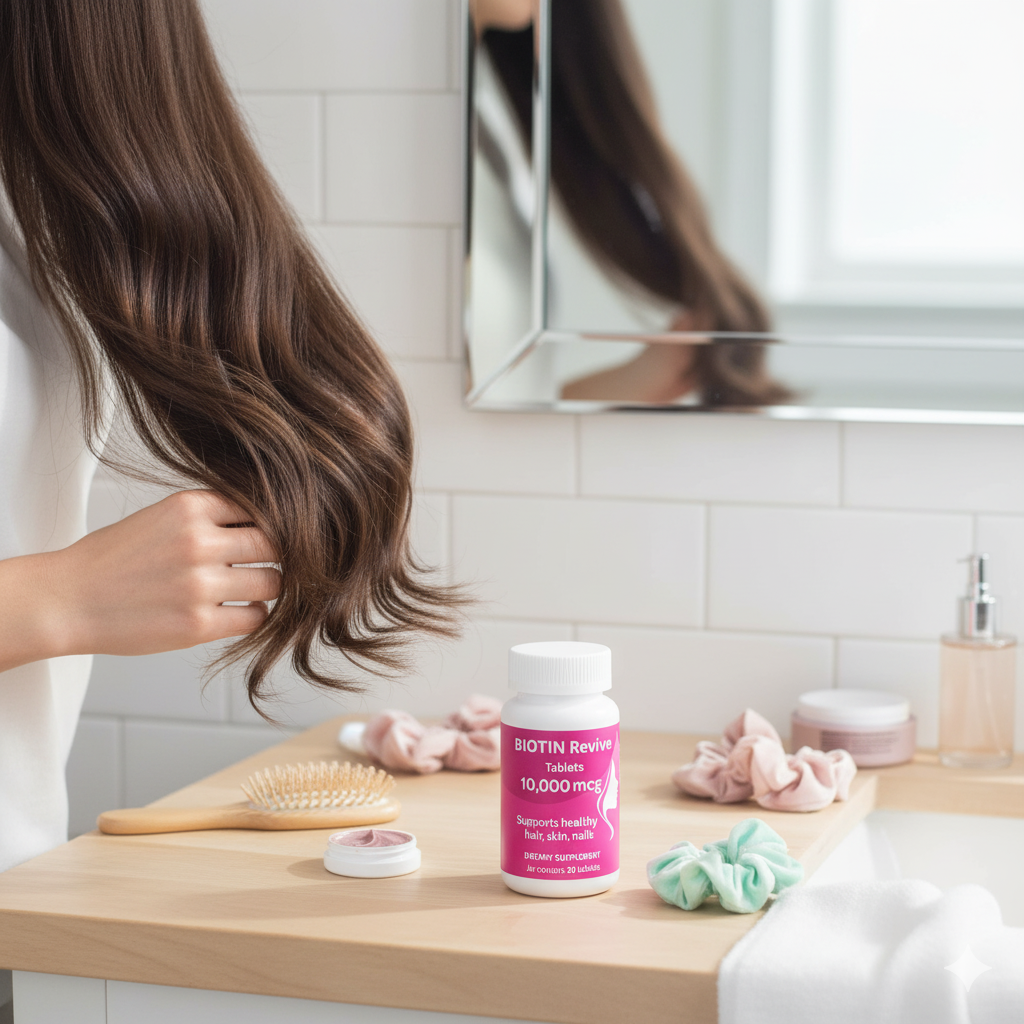 TEOMAX Biotin  10,000 Revive تيوماكس – بيوتين