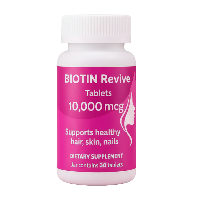 TEOMAX Biotin  10,000 Revive تيوماكس – بيوتين